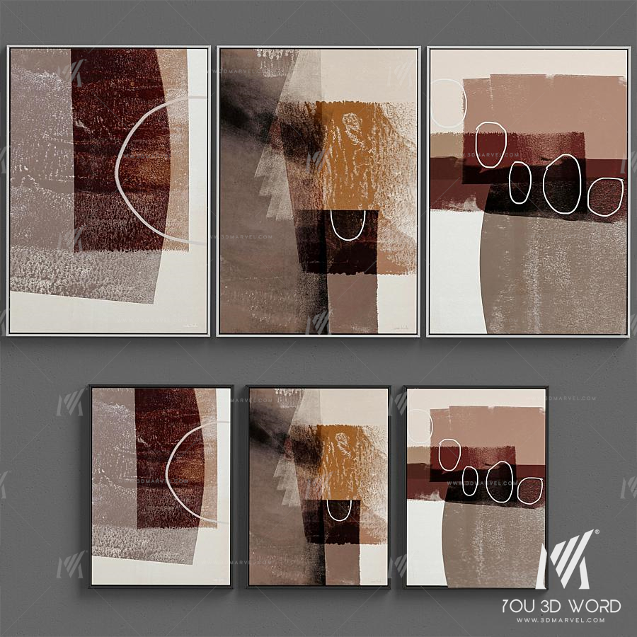 Framed Canvas C-43
